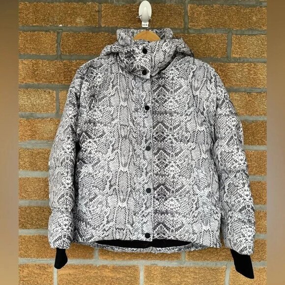 Varley Highland Puff Jacket Contrast Snake XS - Picture 2 of 16